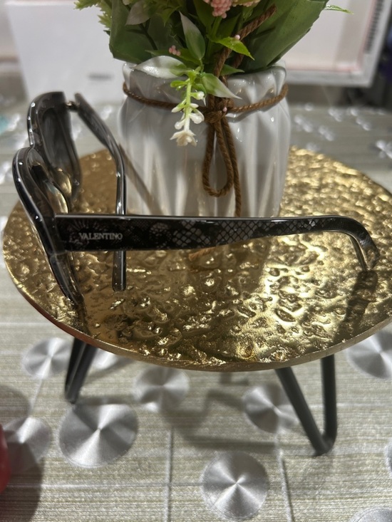 7009. Authentic Valentino Elegant Black Lace Sunglasses. V667S main image 6